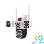 دوربین سیمکارتی دو لنز ۶ مگاپیکسل 4g ptz okam