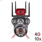 دوربین سیمکارتی زوم دار سه تصویر 4G-10X